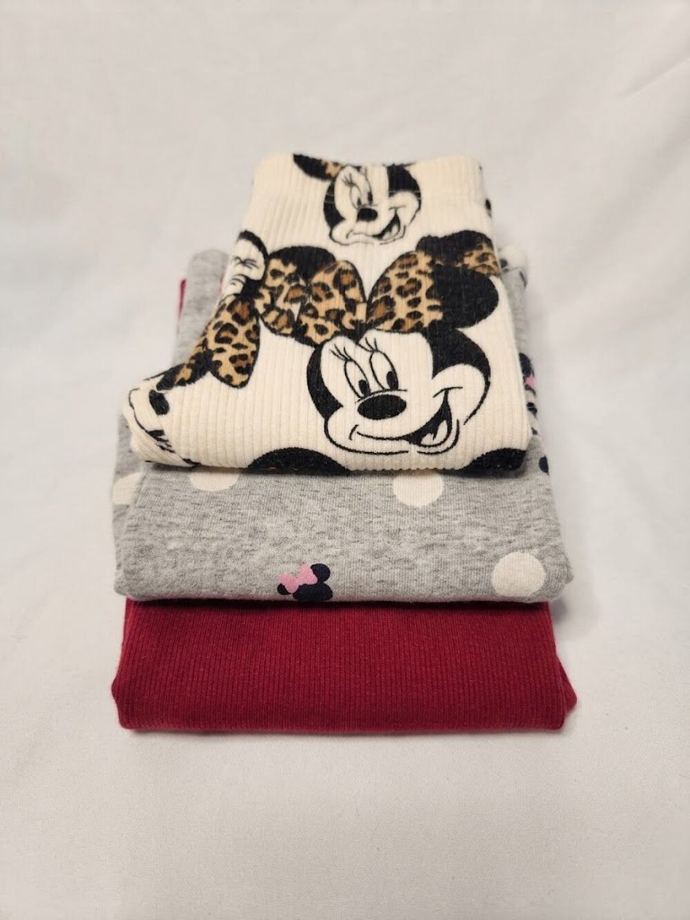 Disney Minnie Mouse Toddler Girls Pants Leggings Size 18-24 Months